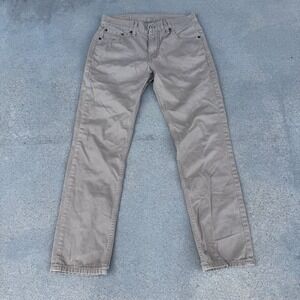 Levi's 511 Slim Fit Khaki Tan Cotton Twill Pants Men 30x30